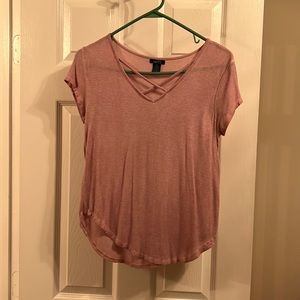 Light pink loose top